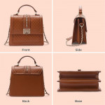 Women's Satchel Hand Bag crafted from Imported PU