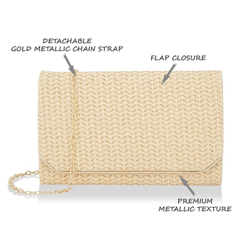 Women's Spark Ava Envelope Clutch | Ladies Purse Handbag