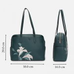 Green Casual Handbag